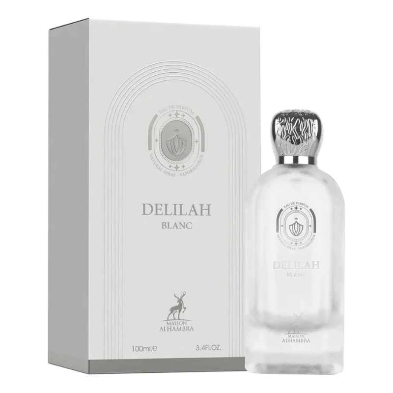 Maison Alhambra Delilah Blanc 100ml Feminino - Imagem 3