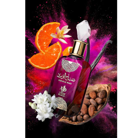 Al Wataniah Sabah Al Ward EDP 100ml Feminino - Imagem 4