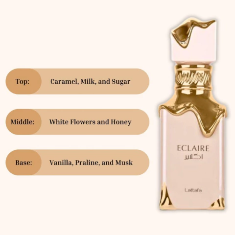 Lattafa Eclaire 100ml Feminino - Imagem 4