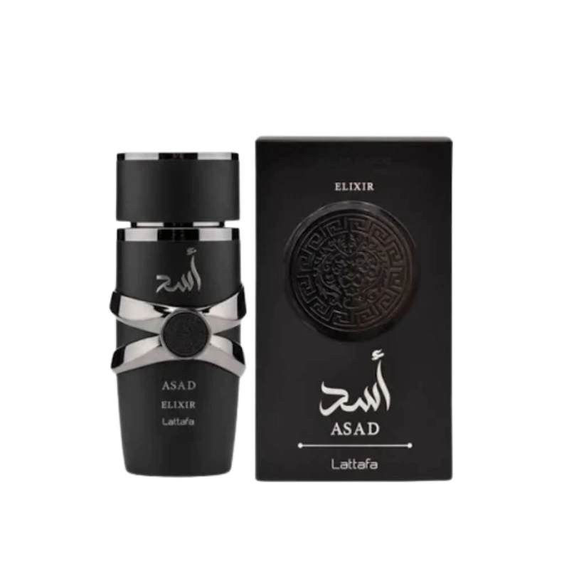 Lattafa Asad Elixir 100ml Masculino + Frete Grátis + Brinde - Imagem 2